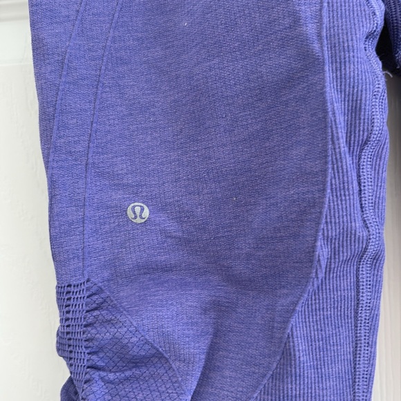 Lululemon leggings purple cropped size 6 - Picture 6 of 8